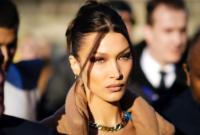 bella hadid on israel-hamas war