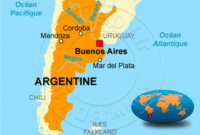 la superficie de l’argentine