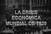 cual fue la crisis de 1929