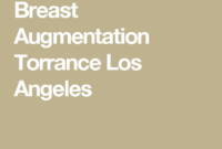 breast augmentation los angeles