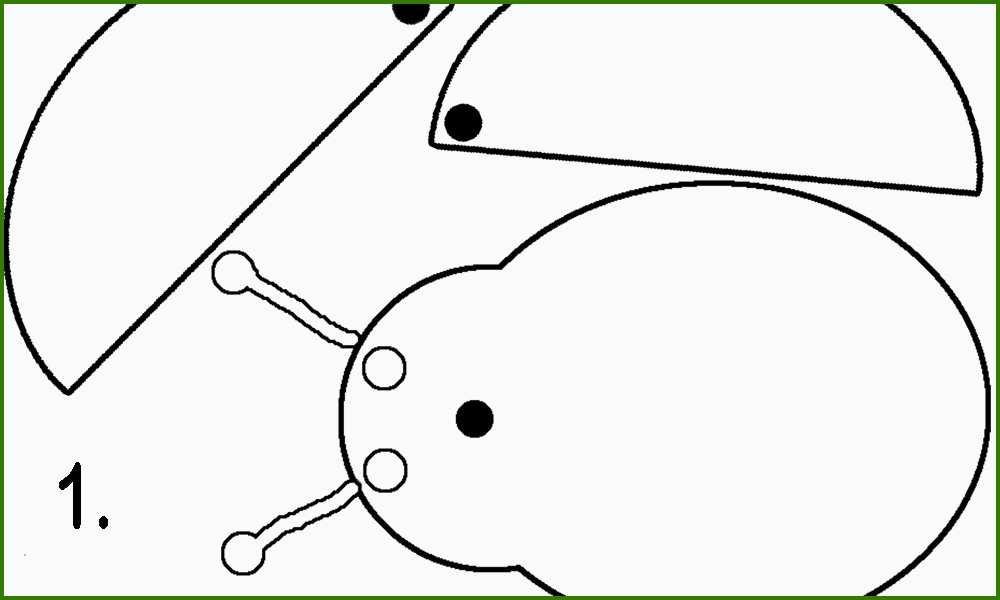 Marienkäfer Vorlage Zum Ausdrucken Bemerkenswert Marienkäfer Basteln