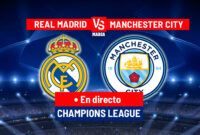 real madrid vs man city live score today