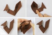 origami eichhörnchen