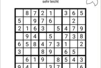 sudoku ausdrucken leicht