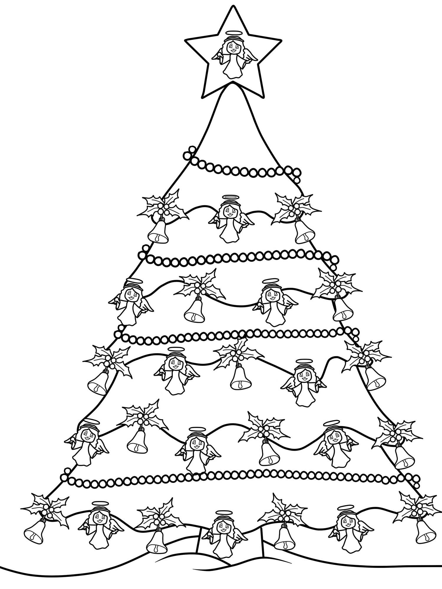 Tannenbaum Zum Ausmalen - kinderbilder.download | kinderbilder.download