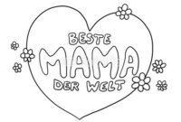 ausmalbilder mama zum ausdrucken