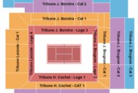 plan stade philippe chatrier roland garros