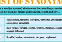 dangerous synonym dictionary