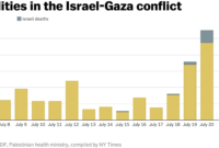 amount of people killed in gaza