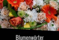 wörter mit blume