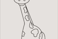 giraffe vorlage