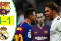 live match barcelona vs real madrid 2019